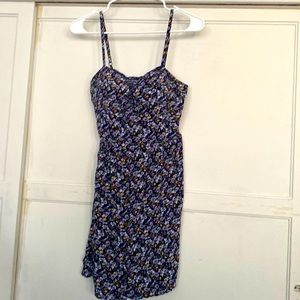 Flower Blue Dress